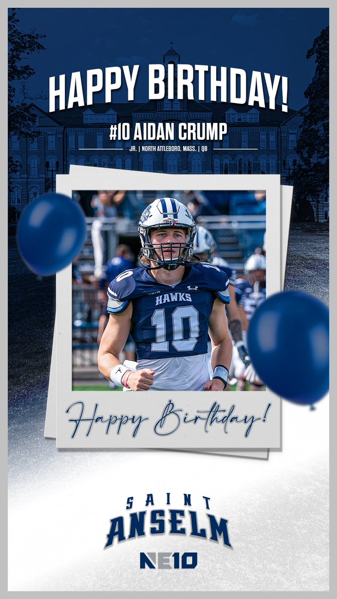 Happy Birthday to junior quarterback Aidan Crump! 🎉🏈 #BCM