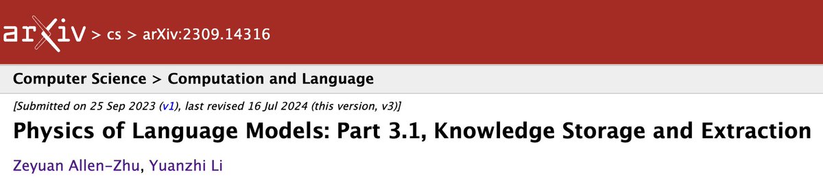 It all makes sense now.

arxiv.org/abs/2309.14316