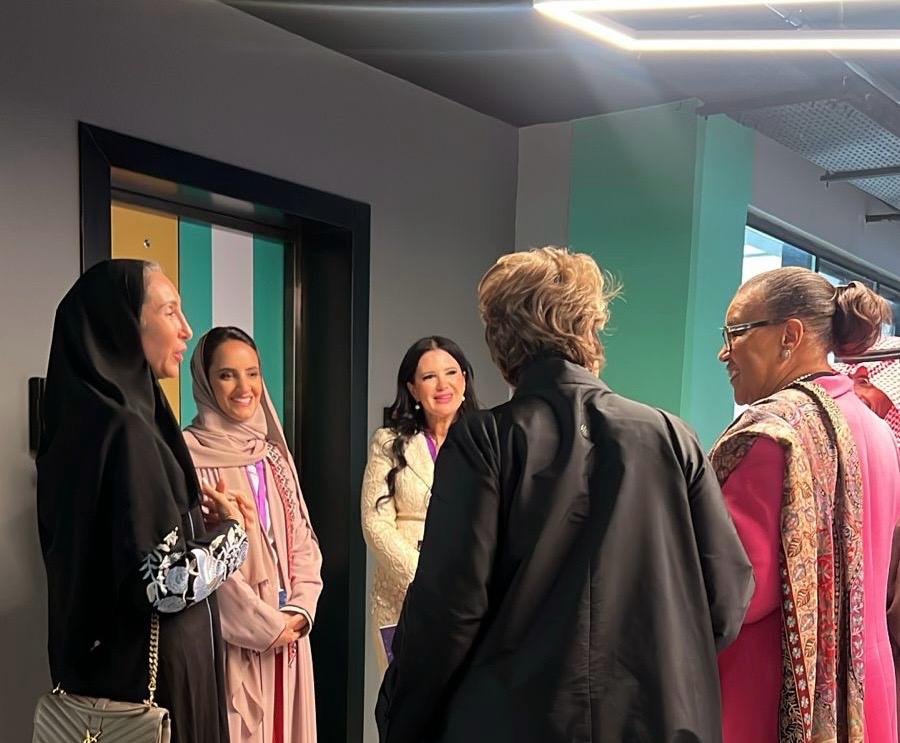 I attended the Creative Women Forum in Riyadh, where I witnessed the incredible support &amp; empowerment of #WomenInSTEM fields. 
The event showcased #SaudiArabia commitment to fostering female talent, highlighting the vital role women play in driving innovation &amp; progress.