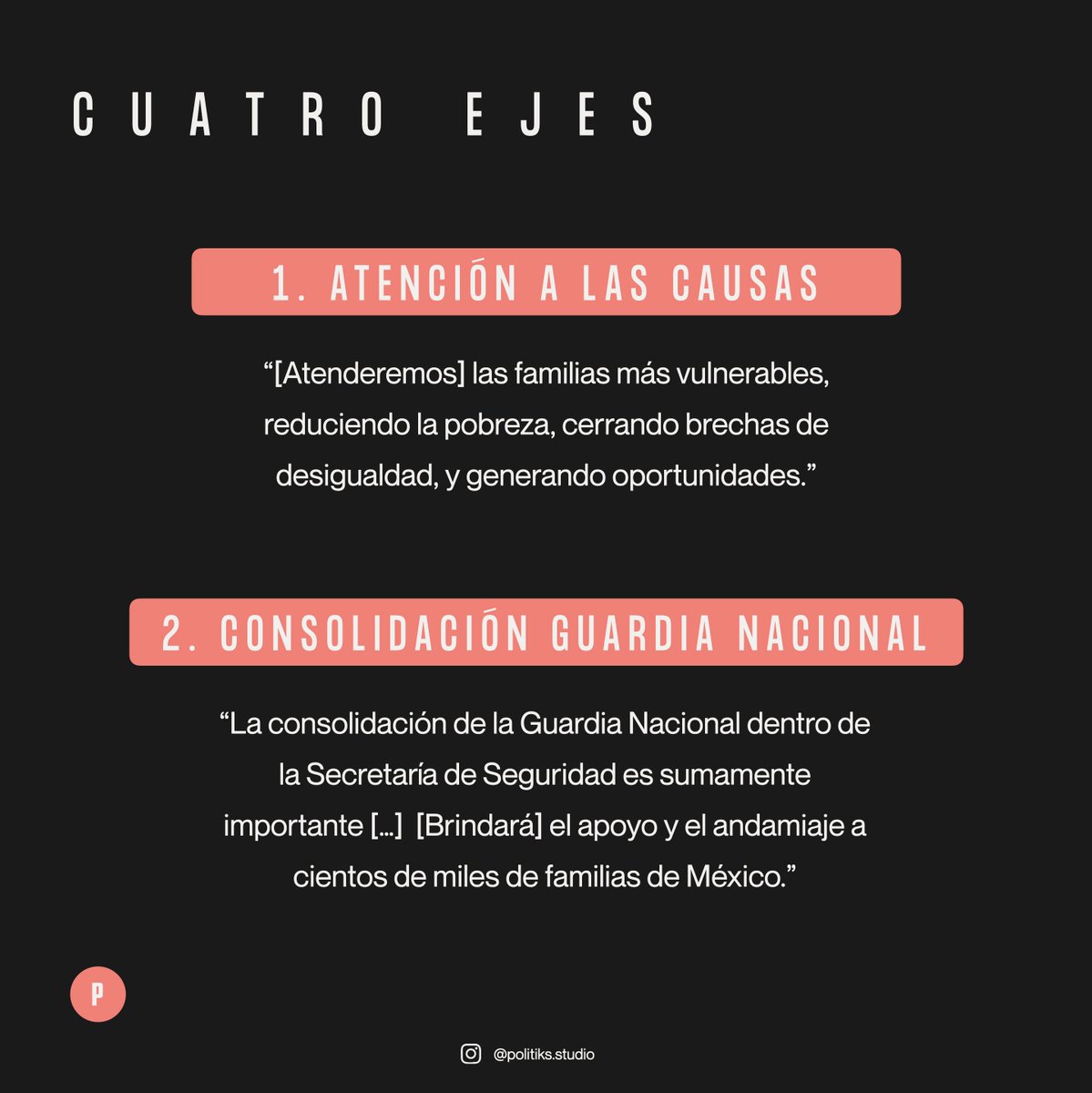 Influence_gs's tweet photo. 1/2 “Continuaremos con la estrategia que inició en el gobierno del presidente,” aseguró Omar Harfuch en la conferencia de prensa de hoy. 
¿Pero qué tanto hay de continuación en la estrategia de seguridad nacional? Aquí te presentamos todo lo que tienes que saber sobre ella... https://t.co/ap07q4jErx