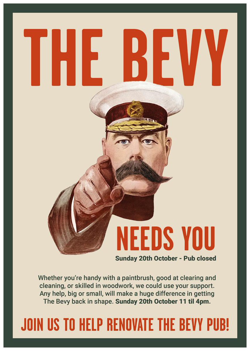 thebevy's tweet image. We are closing the Bevy on Sunday 20th to give it a lick of paint and a spruce up - clearing, cleaning, woodworking &amp;amp; more. Don&apos;t be shy, come on down between 11 and 4pm #communitypub