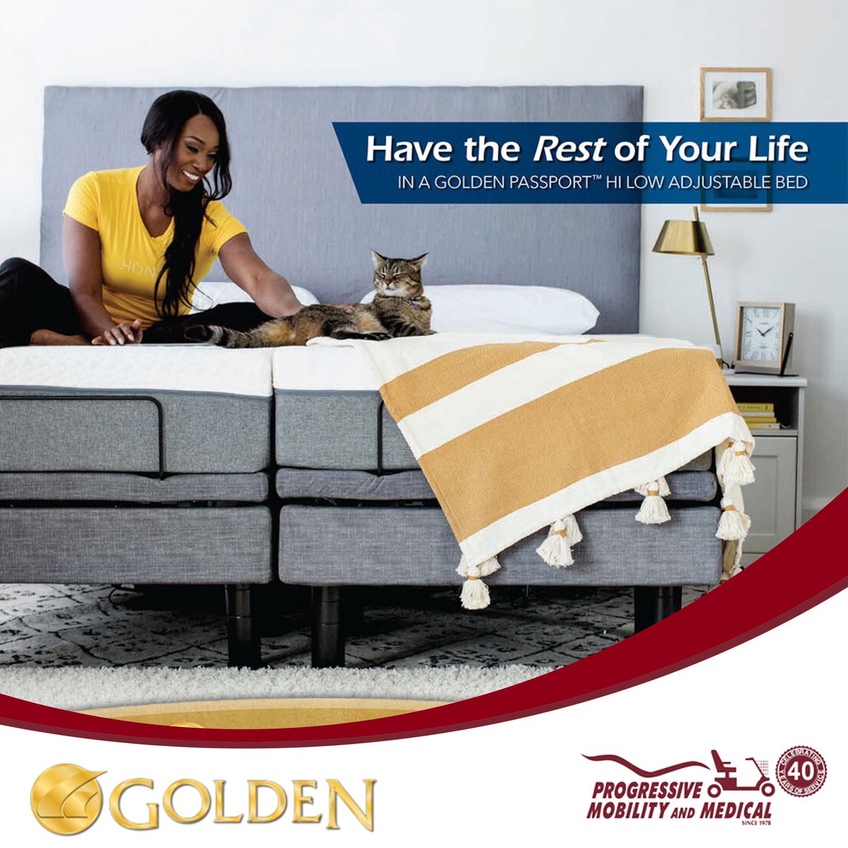 ProgressiveMobi's tweet photo. Check out the Hi Low Adjustable beds from Golden Technology:

https://t.co/XpskqToOxU https://t.co/pARdFHsuZO