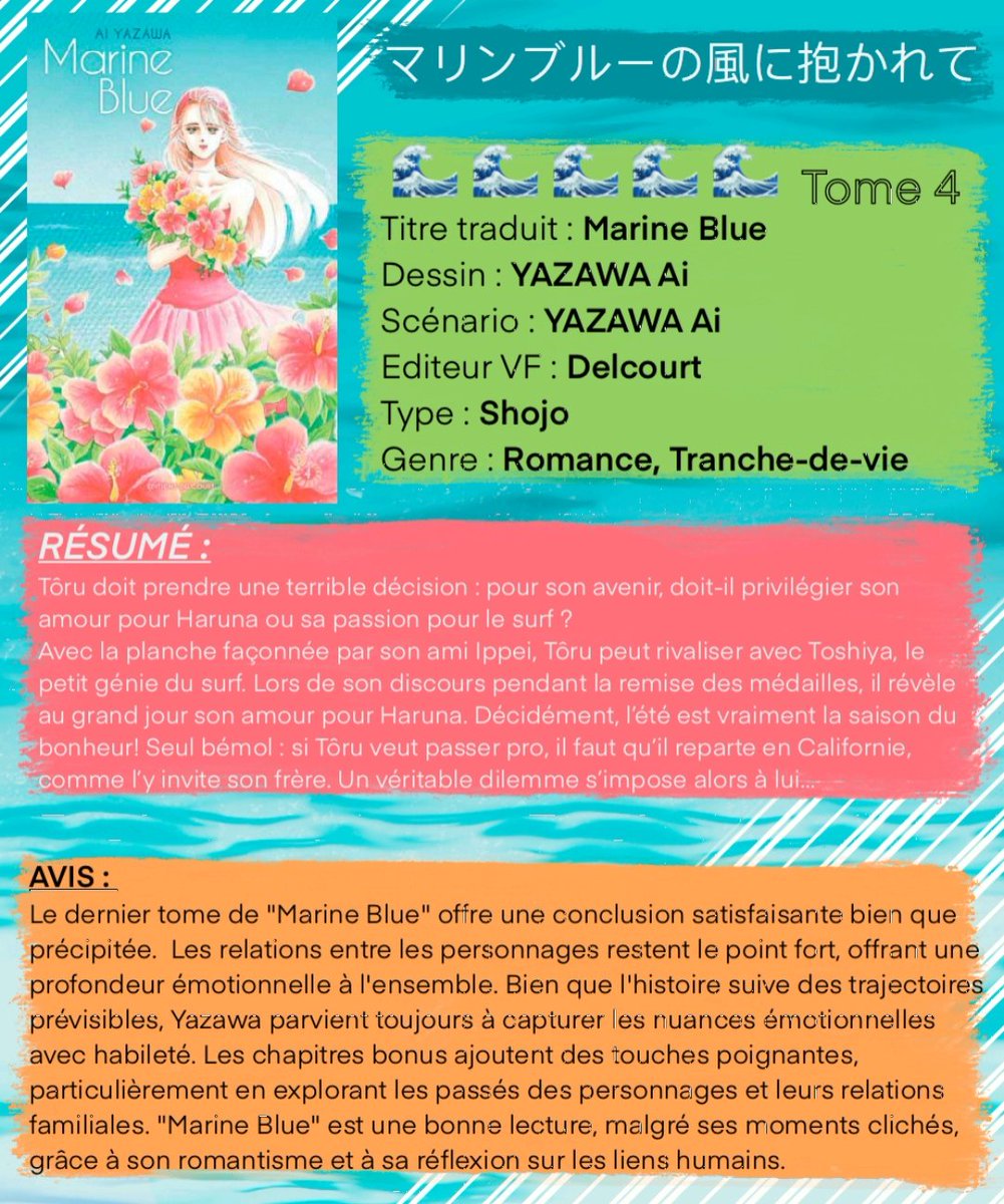 LevaEve's tweet photo. ~ Pépite de la semaine ~
🌊 Marine Blue 🌊
Merci @DelcourtTonkam pour cette pépite 
Hâte de vous en reparlez !
#avis #manga #shojo https://t.co/IThWpXeUOv