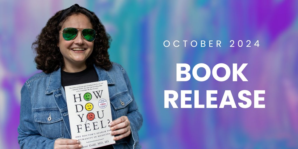 Congratulations to <a href="/drjessigold/">Jessi Gold MD MS</a> on her Book Launch Day!!! 

How Do You Feel is officially out in the world!

We were lucky to have her join us for a conversation about her important new book:

podcasts.apple.com/us/podcast/the…

open.spotify.com/episode/5gL3Lt…