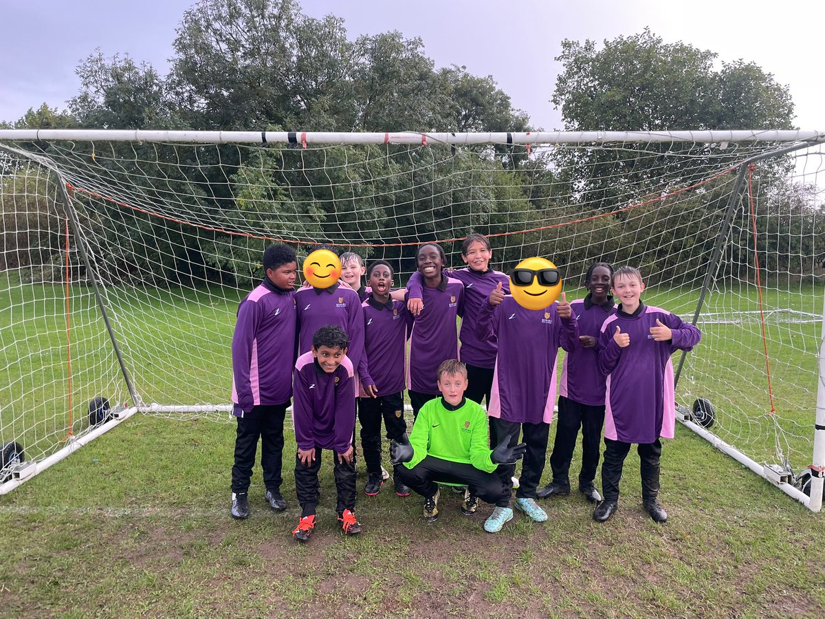 A great team performance away at @LincroftSport for our Yr 7 boys today! Well done to both teams for such a competitive game in the horrid rain 😂🌧️⚽️! #FinsUp