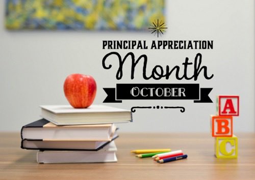Thank you to my principal colleagues for the tremendous job that you do everyday!