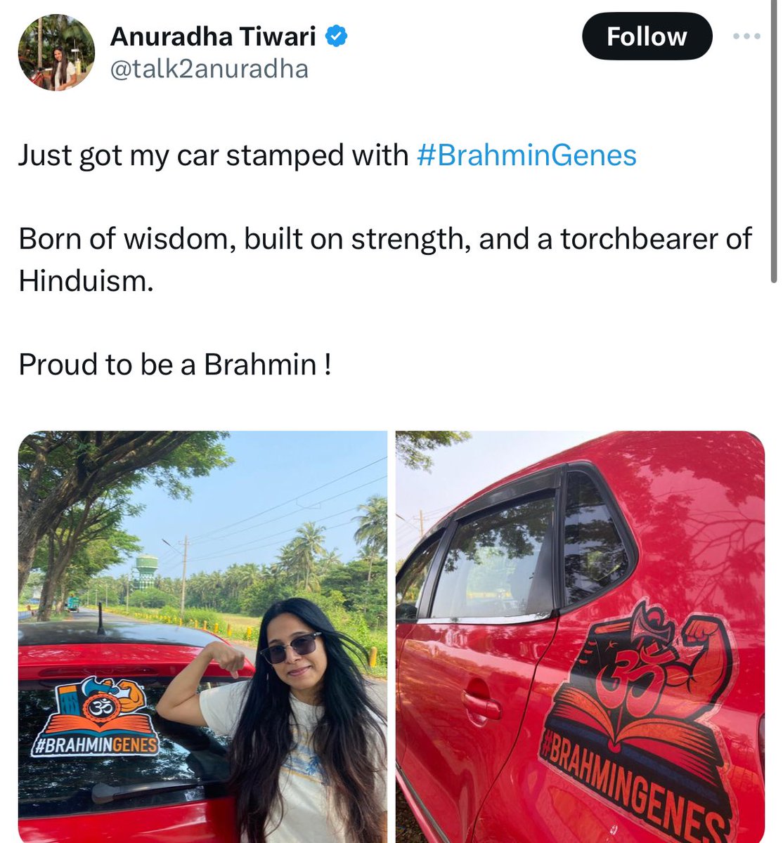 Ansaripmt's tweet photo. As a politically motivated individual with a strong focus on humanity, I can assure you that there is no scientific basis for the idea of "#BrahminGenes." Genetics does not recognize or support such caste-based distinctions.
1/2 https://t.co/Hnr6AeQxpy
