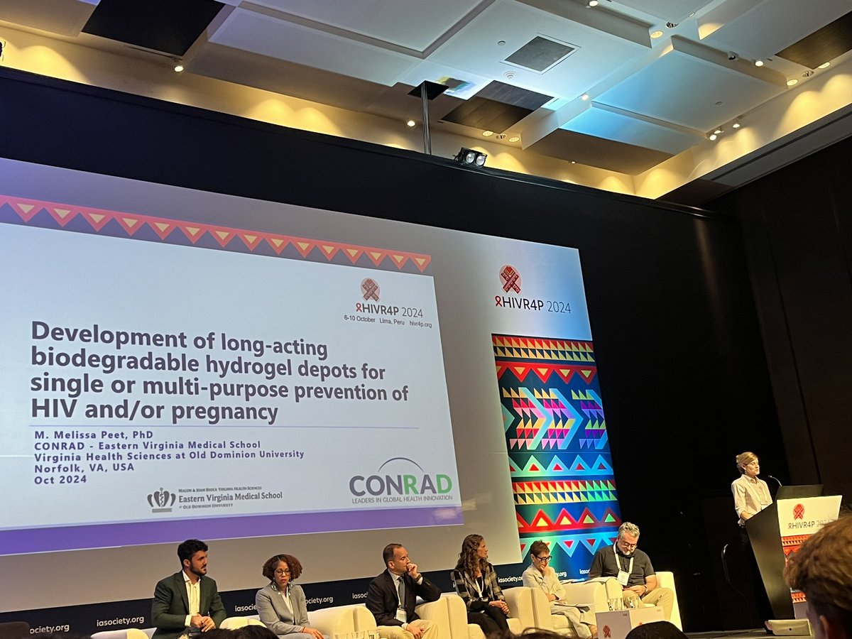 ivansegy47's tweet image. “It’s an exciting time to be alive” says @LindaGailBekker after the novel antiretrovirals and formulations for prevention session at #HIVR4P2024. Breakthrough studies:
• TFV Douche
• IMPOWER 22/24 (ISL)
• Dual regimen for U=U
• LA silica hydrogel depot
• PURPOSE 2 (LEN)