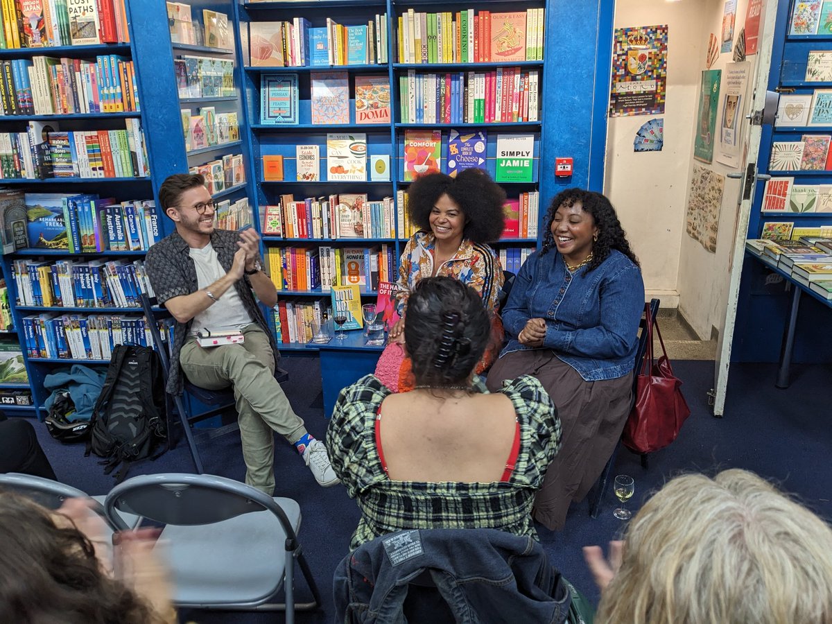 Lucy Fulford (@lucyfulford) on Twitter photo Gorgeous and moving conversations last night <a href="/StokeyBookshop/">Stokey Bookshop</a> with <a href="/nicoleocran/">Nicole Ocran | Buy my book, The Half of It</a>
and Emma Slade Edmondson of <a href="/themixeduppod/">Mixed Up Podcast</a> talking about their book The Half of It, in conversation with <a href="/OfficialJassa/">Jassa Ahluwalia</a> - run towards their respective books! Gorgeous and moving conversations last night <a href="/StokeyBookshop/">Stokey Bookshop</a> with <a href="/nicoleocran/">Nicole Ocran | Buy my book, The Half of It</a>
and Emma Slade Edmondson of <a href="/themixeduppod/">Mixed Up Podcast</a> talking about their book The Half of It, in conversation with <a href="/OfficialJassa/">Jassa Ahluwalia</a> - run towards their respective books!