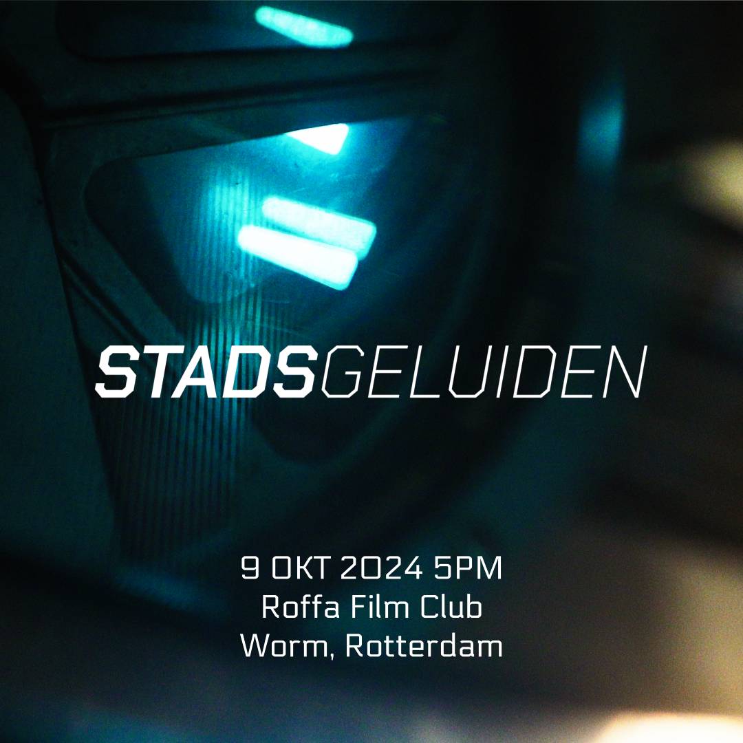 My Micro Short "Stadsgeluiden" is getting a screening tomorrow at WORM in Rotterdam at 5PM.