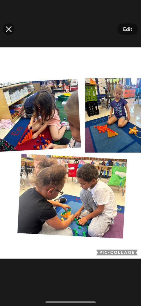 We are adding one more to make number stairs