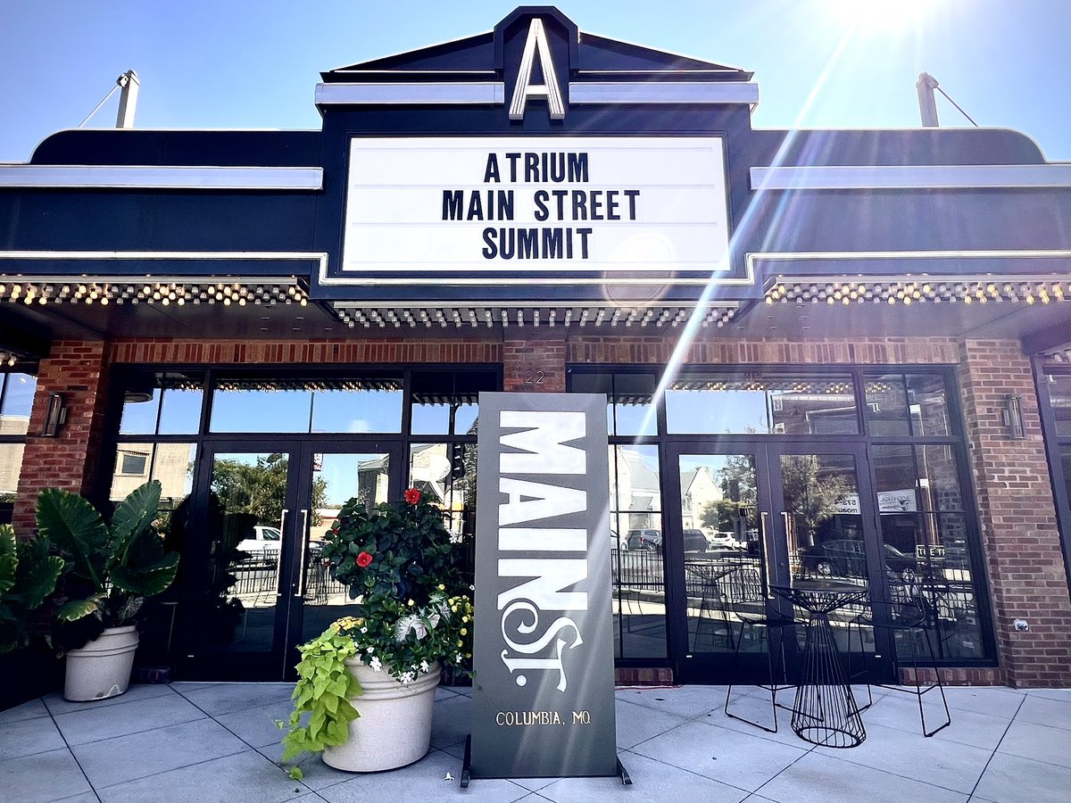 Welcome to Main Street Summit!

And welcome to sunny Columbia, MO!

We’re officially Summiting, &amp; it feels so, so good. 

It’s going to be a great week!