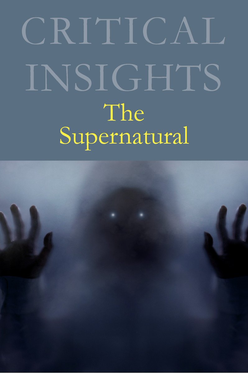 aumeandp's tweet photo. Dr. Darren Harris-Fain published two essays in Critical Insights: The Supernatural, edited by emeritus professor Robert C. Evans: the keynote essay, "The Supernatural in Literature," &amp; "Magic, Mutants, and Men of Steel: Science Fiction and the Supernatural in Superhero Comics." https://t.co/nk7hHv8IRM