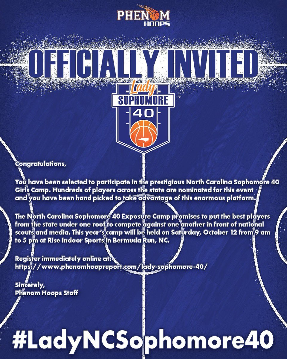 Thank you for the invite! <a href="/LadyPhenomHoops/">Lady Phenom Hoops</a> <a href="/EastTNAIR2027/">ETA 2027</a> <a href="/ACRWomensBBall/">ACR Women’s Basketball</a>