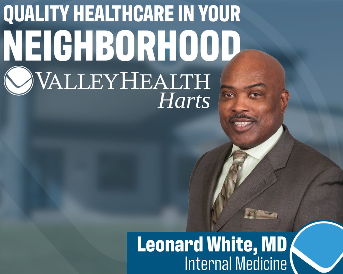ValleyHealthWV's tweet photo. ⚕️Take the next step in your care with Internal Medicine at Valley Health - Harts with Dr. Leonard White!⚕️

Need to schedule an appointment? Visit the link below for more information.
https://t.co/q3PBKzUcxy

#ValleyHealth #InternalMedicine https://t.co/IP2qWWC74d