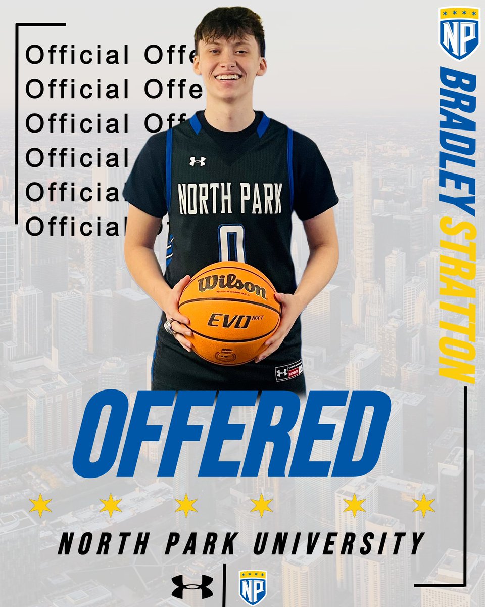 Bradley Stratton (@brad1eystratton) on Twitter photo After a great visit, I am blessed to receive an offer from North Park University! Huge thank you to <a href="/EdwindMcGhee/">Edwind McGhee</a> and <a href="/CoachAJacobs/">Aaron Jacobs</a> for the opportunity! After a great visit, I am blessed to receive an offer from North Park University! Huge thank you to <a href="/EdwindMcGhee/">Edwind McGhee</a> and <a href="/CoachAJacobs/">Aaron Jacobs</a> for the opportunity!