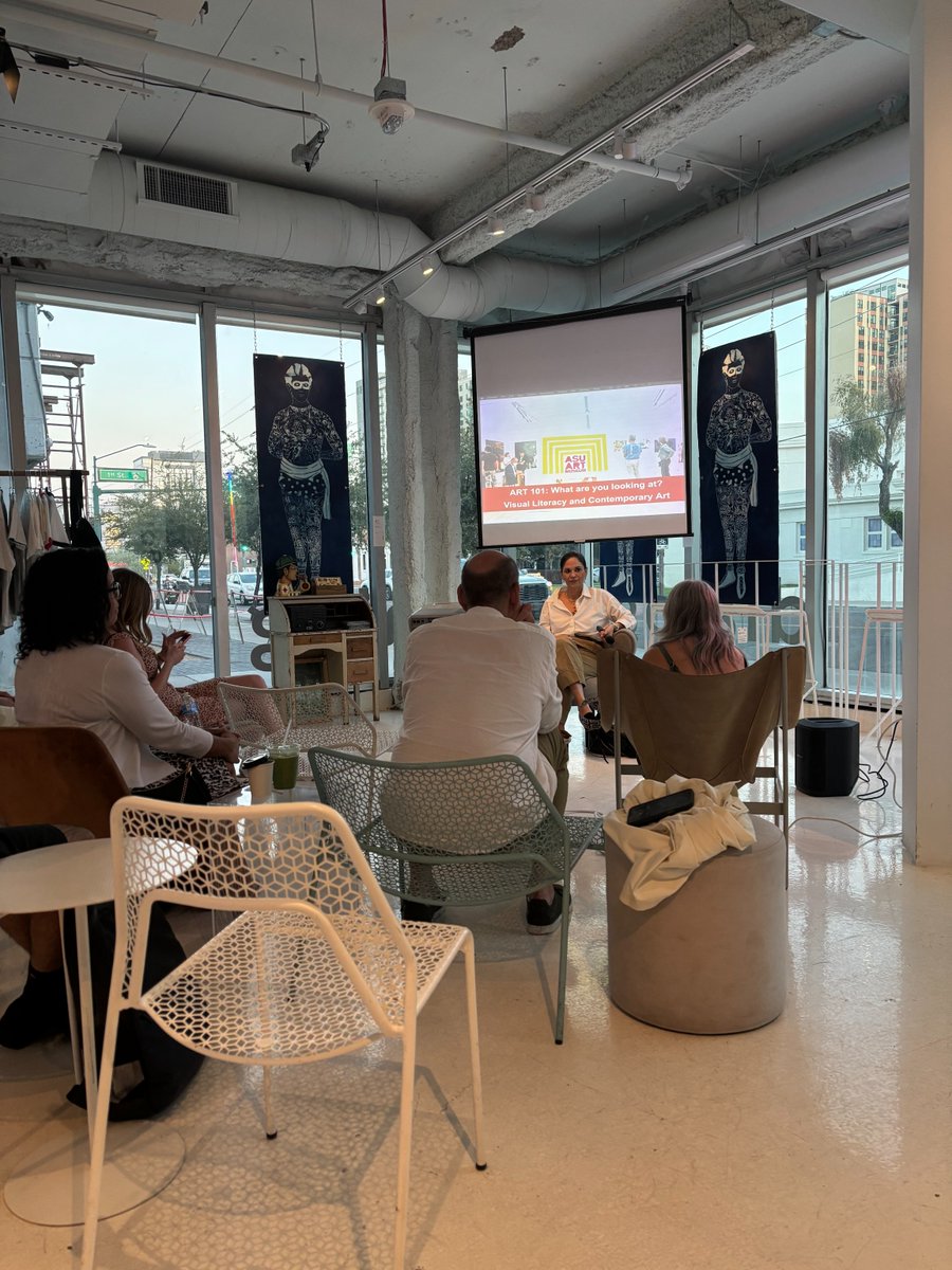 Thank you for attending our "Art 101 with Miki Garcia" last week. If you were unable to make it make sure you purchase tickets for our upcoming "Art Social and Historical Context" happening on Nov. 13 and "Top Ten Art Stories" happening on Dec. 4. 

dialogphx.com/products/asu-a…