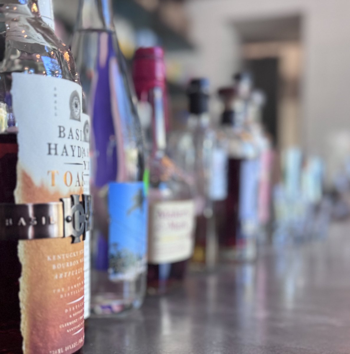 Another day of spirits tasting as we develop our menu and offerings!