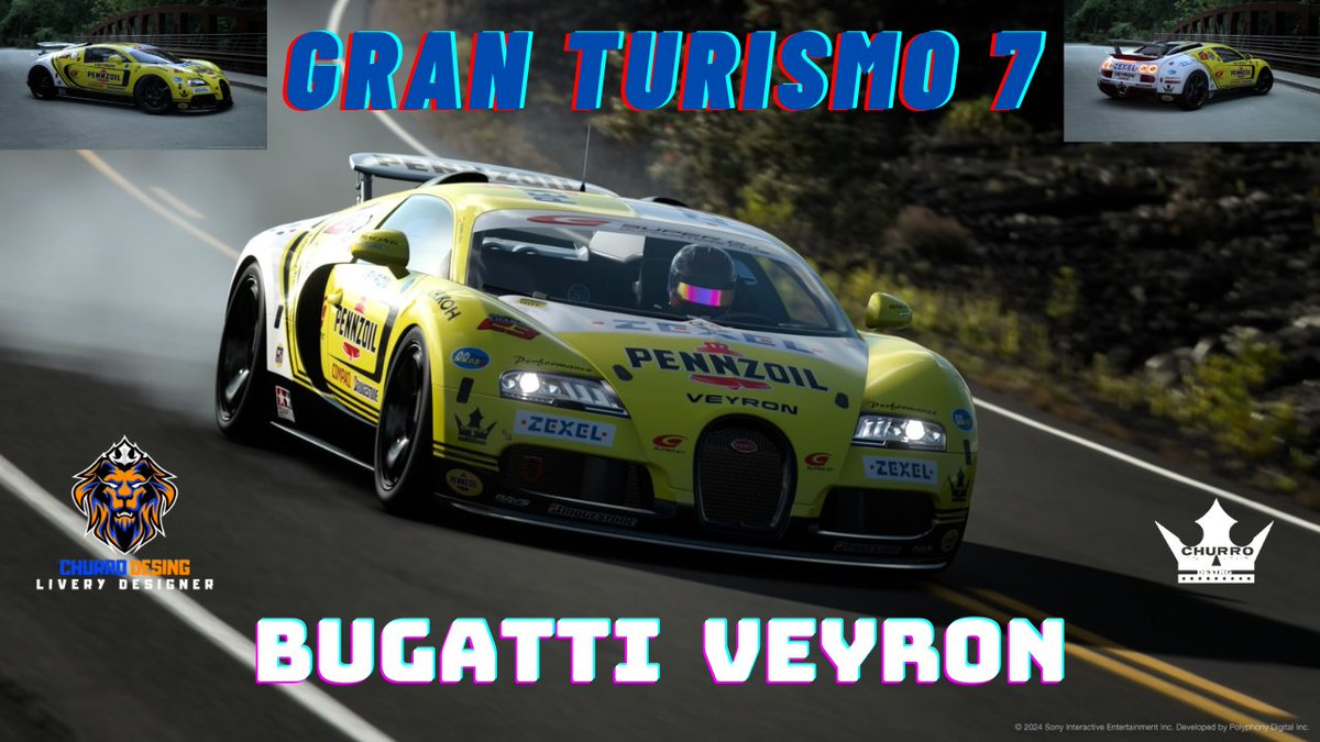 Gran turismo 7, diseños para la comunidad, podéis ver el diseño completo en mi canal de YouTube. 
👇👇👇👇👇👇
youtu.be/cRAul44TMGg?si…