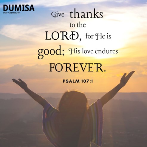 “Give thanks to the Lord, for he is good; his love endures forever." - 1 Chronicles 16:34 🙏 Let's gather in gratitude and praise so that we may overflow with hope by the power of the Holy Spirit.

#HopefulHeart #Dumisa #HappyBirthdayDumisa #12Years #iKhayaLeNdumiso