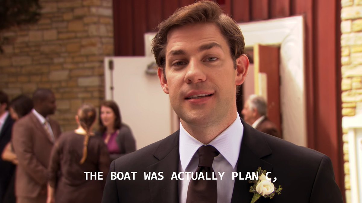 THEOFFlCEPOSTS's tweet photo. happy 15th anniversary to jim and pam ♥ https://t.co/eYiUkEJZUY
