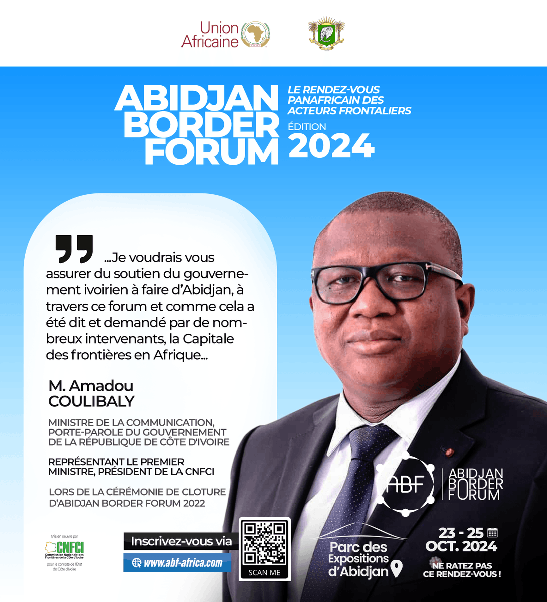 The Abidjan border Forum tweet media