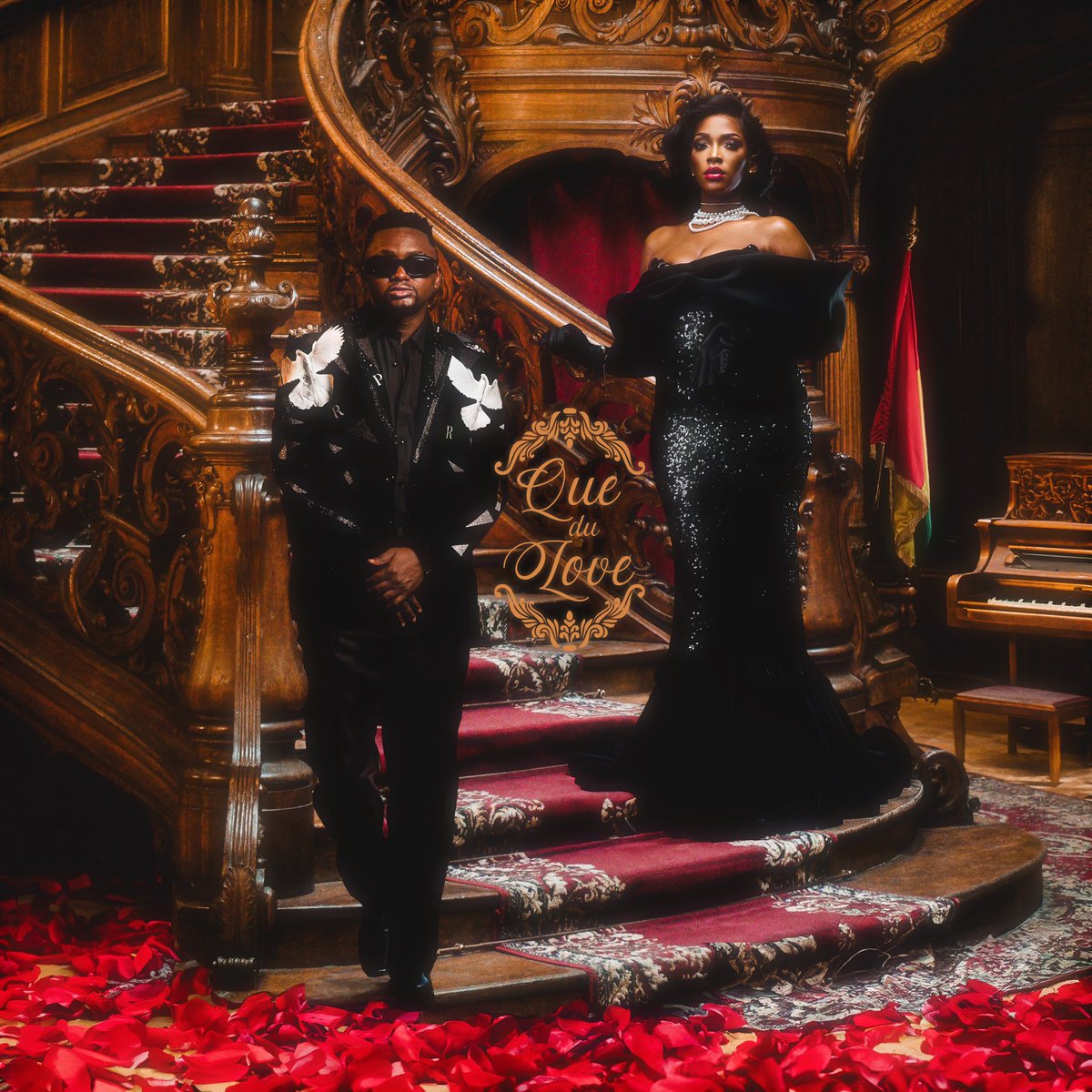 Mes amours, aujourd’hui je vous dévoile la cover officielle de "QUE DU LOVE" !  🎶
 Ce projet est le résultat d’un travail commun pour vous offrir des sonorités inédites et authentiques ! 
Préparez-vous à découvrir cet EP.