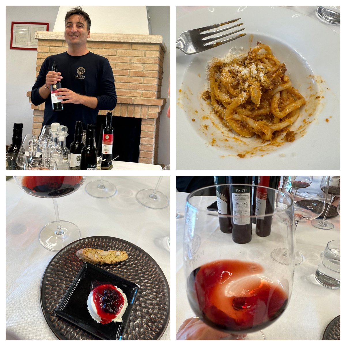 Day 5 of Rustic Tuscany 2024 &amp; it’s a visit to Tenuta Fanti. As is customary we get a very nice tour &amp; a tasting of their estate wines with lunch. Our group is really enjoying our tour through this beautiful part of Italy.