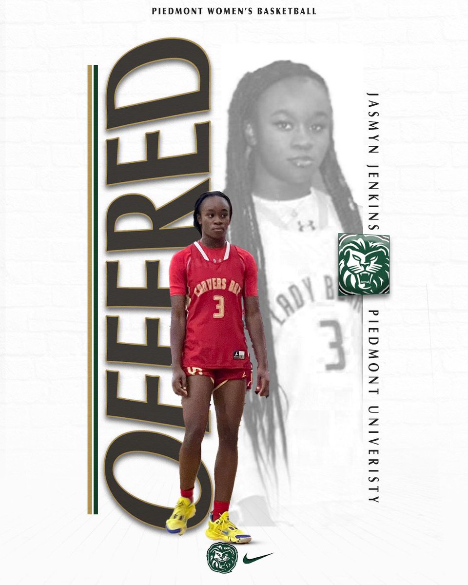 Jasmyn Jenkins (@jasmyn_jenkins) on Twitter photo After a great visit at <a href="/PiedmontWBB/">Piedmont WBB</a> I am proud to have received an offer!!! Thank you <a href="/Coach_Buck03/">Christian Buckmire (Coach Buck)</a> and Coach Purdy for having me!! <a href="/CoachKingsbury1/">Coach Kingsbury</a> After a great visit at <a href="/PiedmontWBB/">Piedmont WBB</a> I am proud to have received an offer!!! Thank you <a href="/Coach_Buck03/">Christian Buckmire (Coach Buck)</a> and Coach Purdy for having me!! <a href="/CoachKingsbury1/">Coach Kingsbury</a>