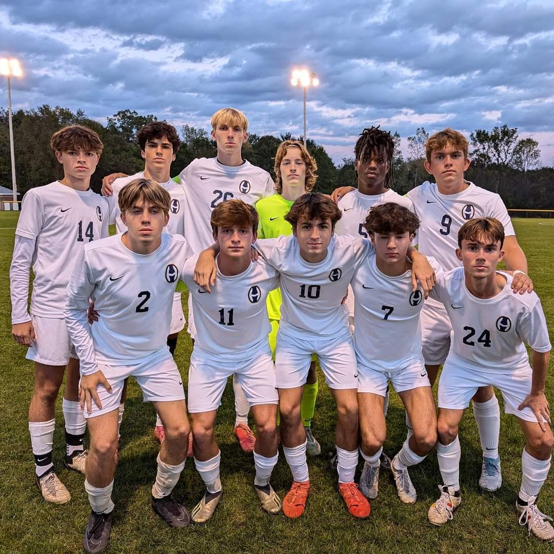 The Varsity starting XI is headed out to fight the Walsh Warriors - here we go! #GoHobanGo⚔️ #KnightMode #GoKnights