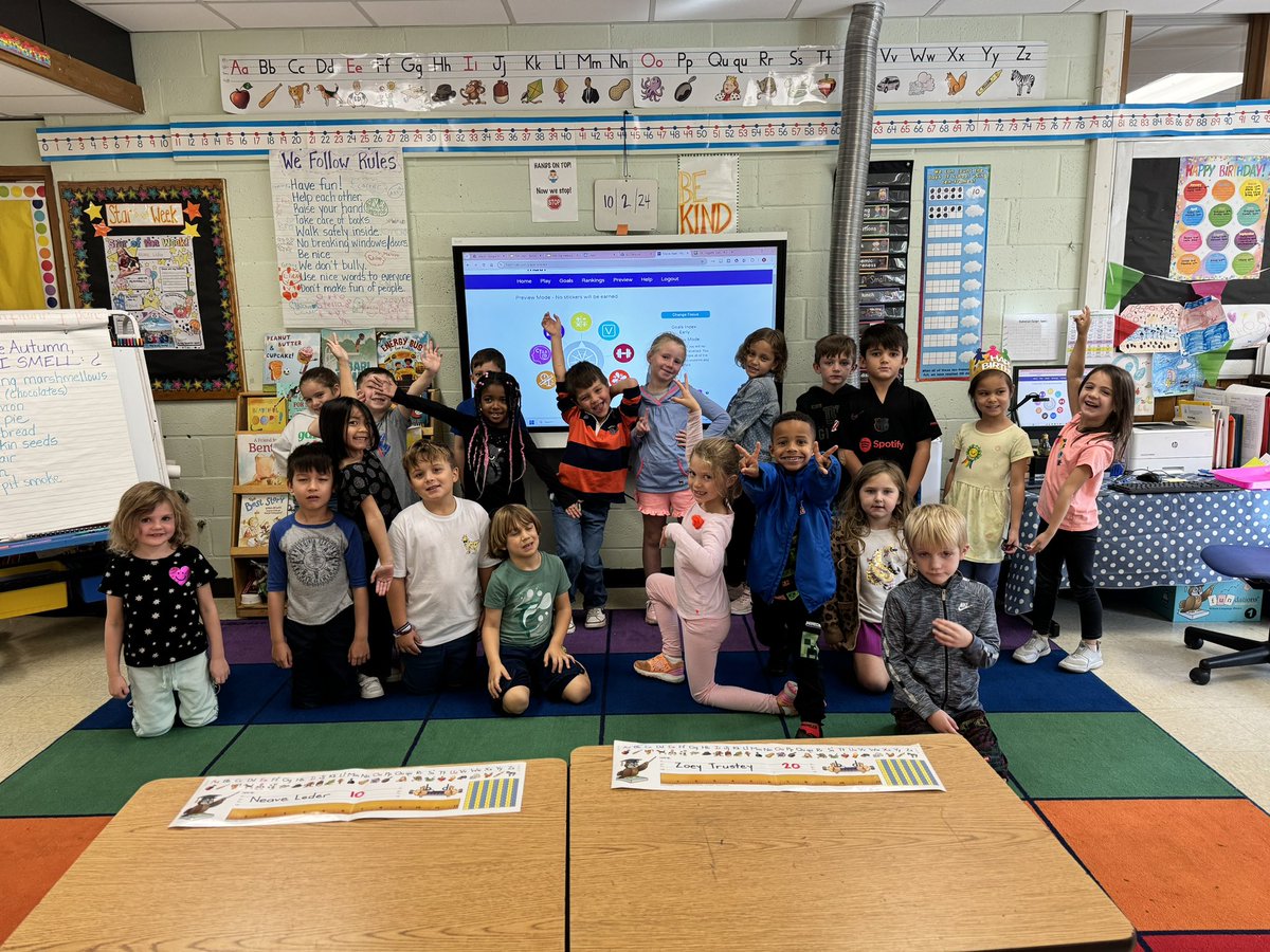 TBeamerGC's tweet image. 🚀 First graders in the Dukeman class @LocustGC were very excited to launch their @FirstInMath journey this year! @votae_eileen @EADukeman @CCardellaGC Can”t wait to see how much they grow this year 🥰