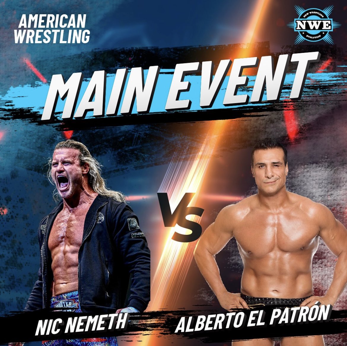 marcowantedman's tweet image. This saturday Naples Italy
NWE presents the main event
@NicTNemeth vs @PrideOfMexico
LFG!! 🔥🔥