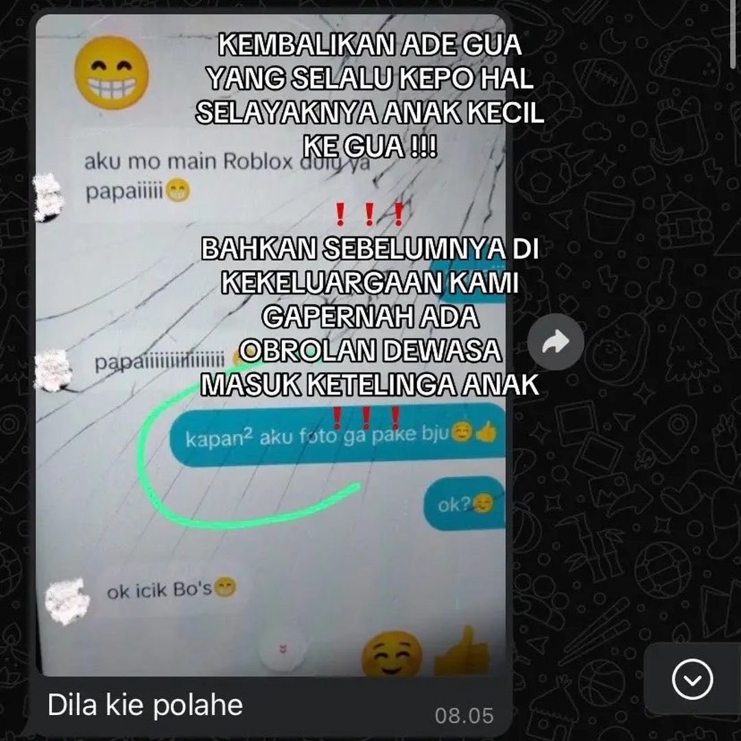 Ngeri amat anak-anak jaman sekarang‼️

UDAH GA PANTES DIBERI IMAGE POLOS 🫵🏼😤