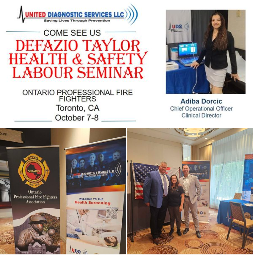UDSHealth's tweet photo. We are pleased to have partnered with @OPFFAHealth @opffa for another year at the Defazio Taylor Health & Safety Seminar.
Thank you for the great support and turnout. We enjoyed spending time discussing the battle against #occupationalcancer https://t.co/6Er9s0JXIP