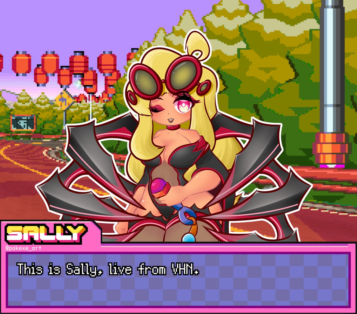 pokexe_art's tweet image. No one escapes the interview clutches from Arachne Sally from #VHRHalloween
@VHRgame I have been having a blast playing this with my siblings. Thank you for making this game 🙏