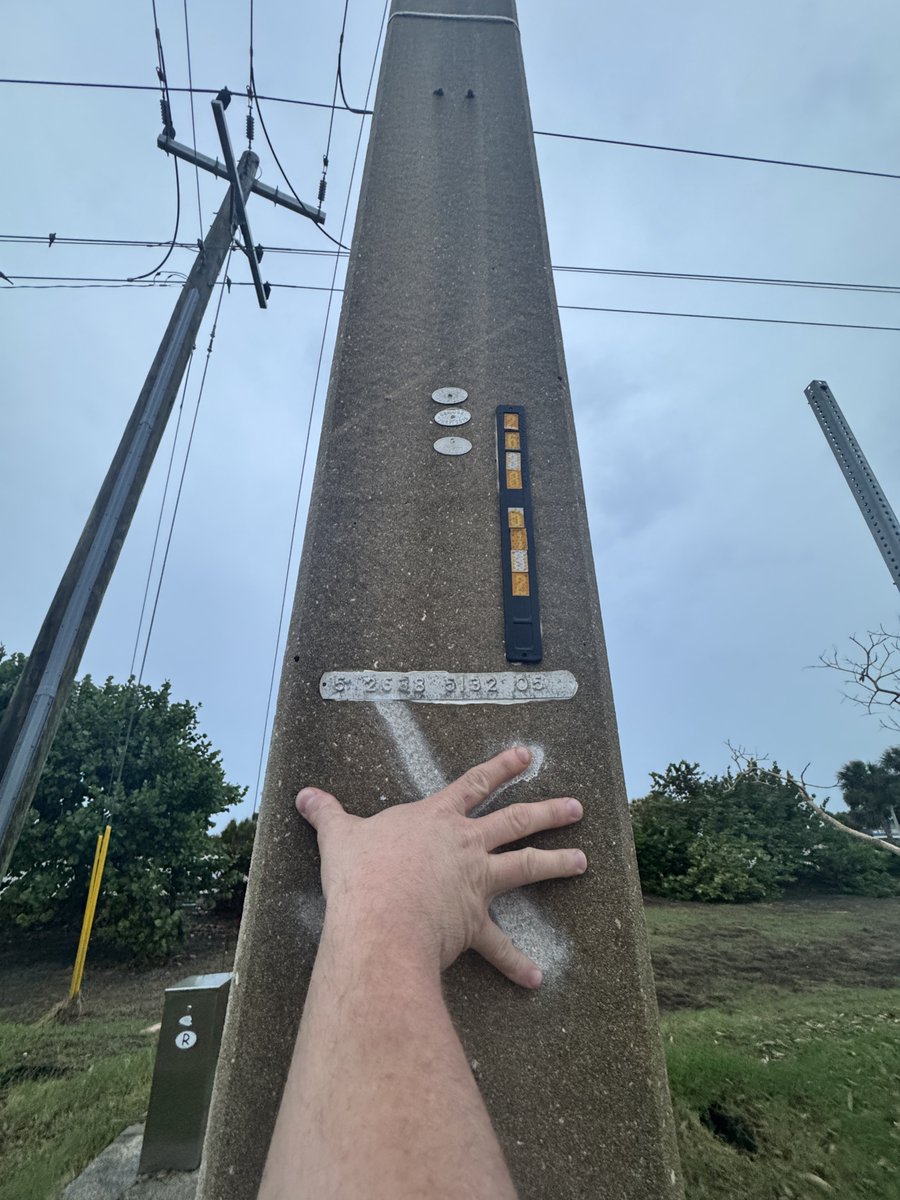 Surge Cam #3 is up and running on Manasota Key, Florida and transmitting live video/weather data and has IR capability after dark. Elevation here is a bit higher than I anticipated for being so close to the ocean. After the 7’ height on the pole the camera should be right around