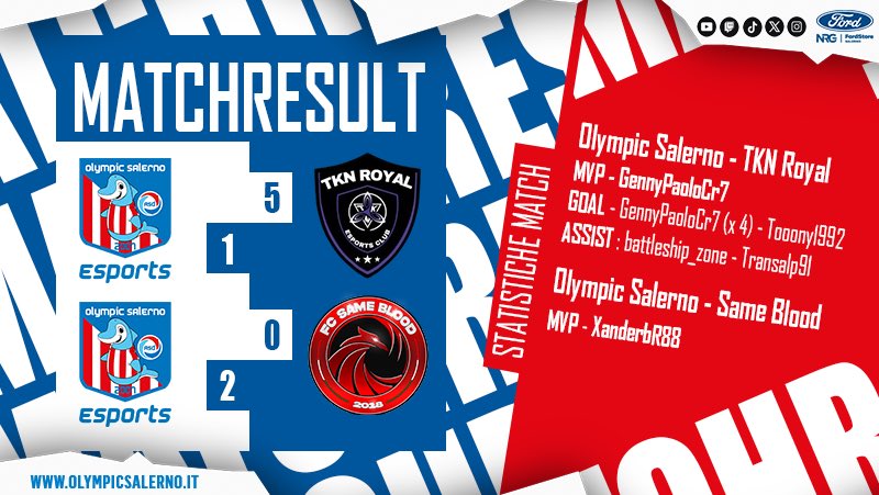 Olympic Salerno eSports tweet media