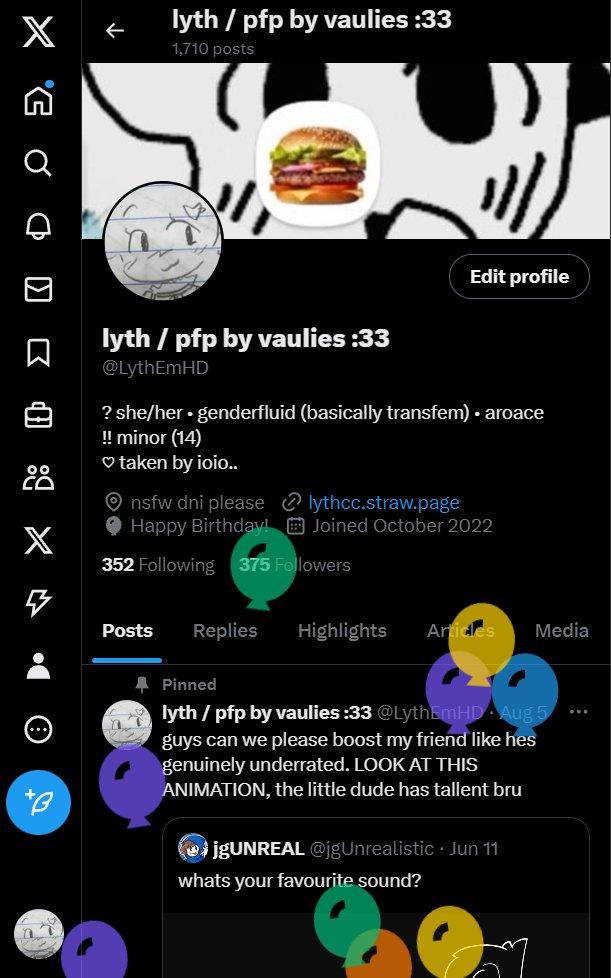 LythEmHD's tweet image. happy birthday to who