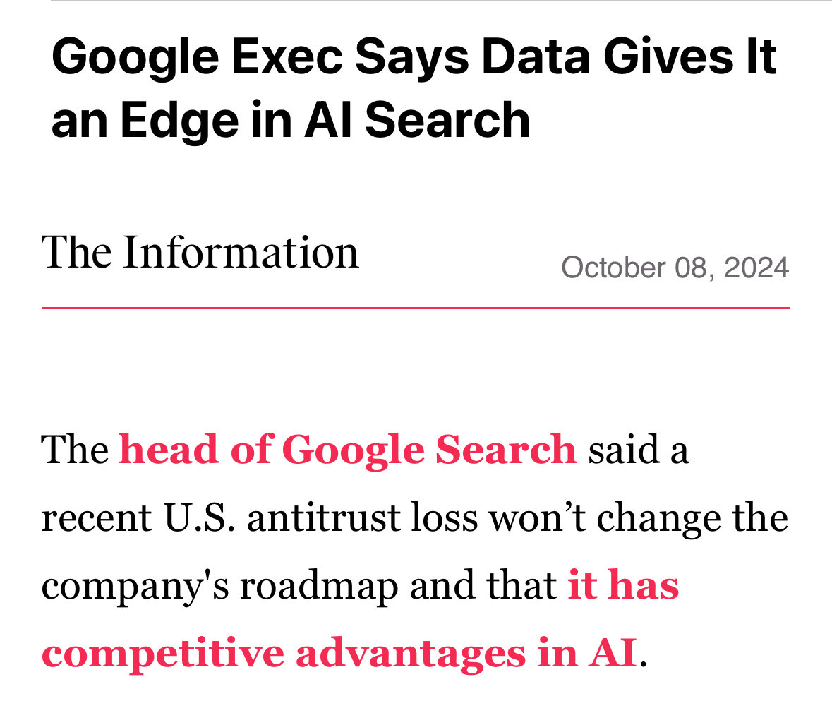 veenadubal's tweet photo. But this IS the competition problem. The more data you have, the harder it is for others to compete. Take Uber. How do you compete with a company that has the data to figure out the lowest take rates for consumers AND drivers?? https://t.co/ccbPxuiuW4