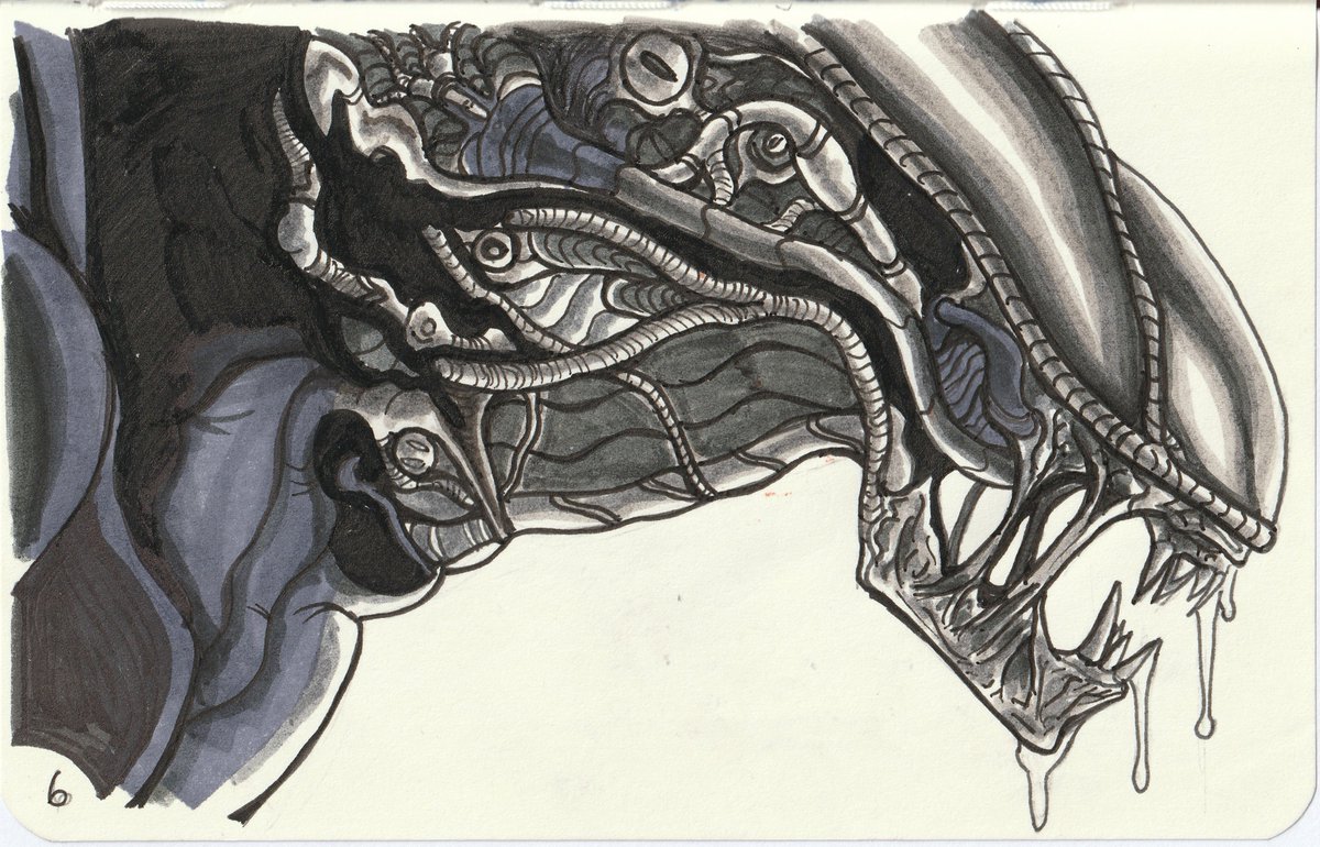 Dan_Almeida_Art's tweet image. inktober 2018 sketches 5-8
5 - Chicken
6 - Drooling
7 - Exhausted
8 - Star

SuperStar/Starla is @StudioSuperOff 's character

prompts from official inktober 2018 list

#Inktober #inktober2018 #sketches #art #AlienIsolation #ScoobyDoo #sketchart #fanart