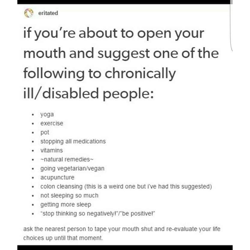 ChronicIllnessHumor tweet media