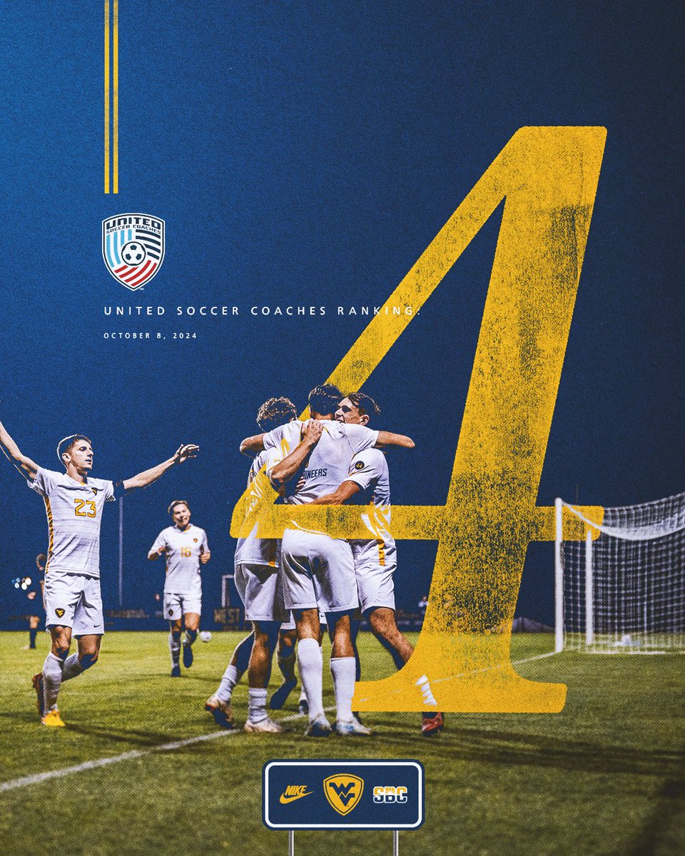 WVUMensSoccer's tweet photo. On the rise!

#HailWV https://t.co/sElsPDOlOf