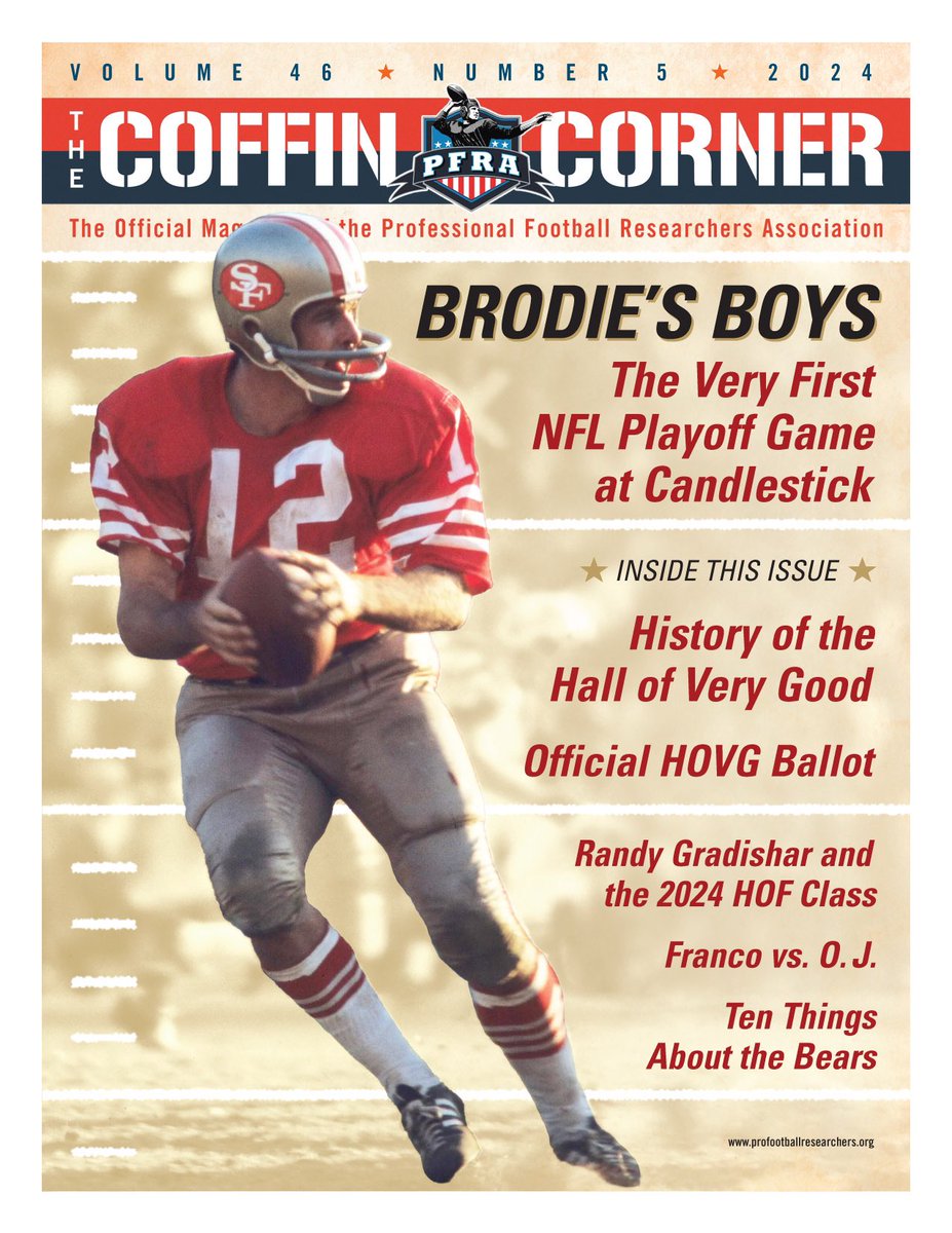 Coffin Corner Volume 46 Number 5 is now available for members to download on the PFRA website.