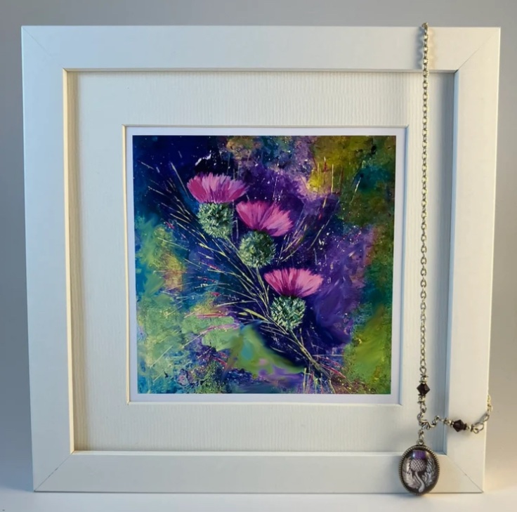 amazingraceart's tweet image. 💜Contemporary Scottish Thistle original art print #earlybiz #MHHSBD #elevenseshour #Scotland
etsy.com/uk/listing/139…