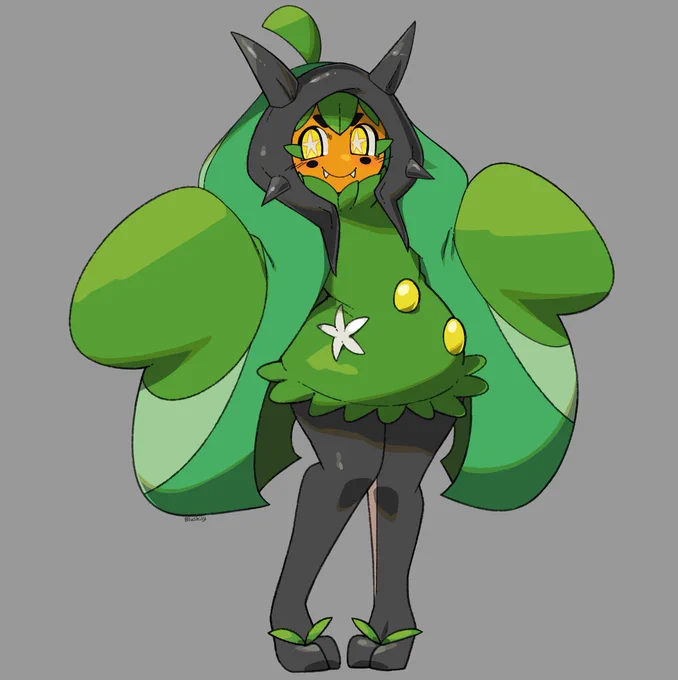 Anthro Ogerpon? #Pokemon 