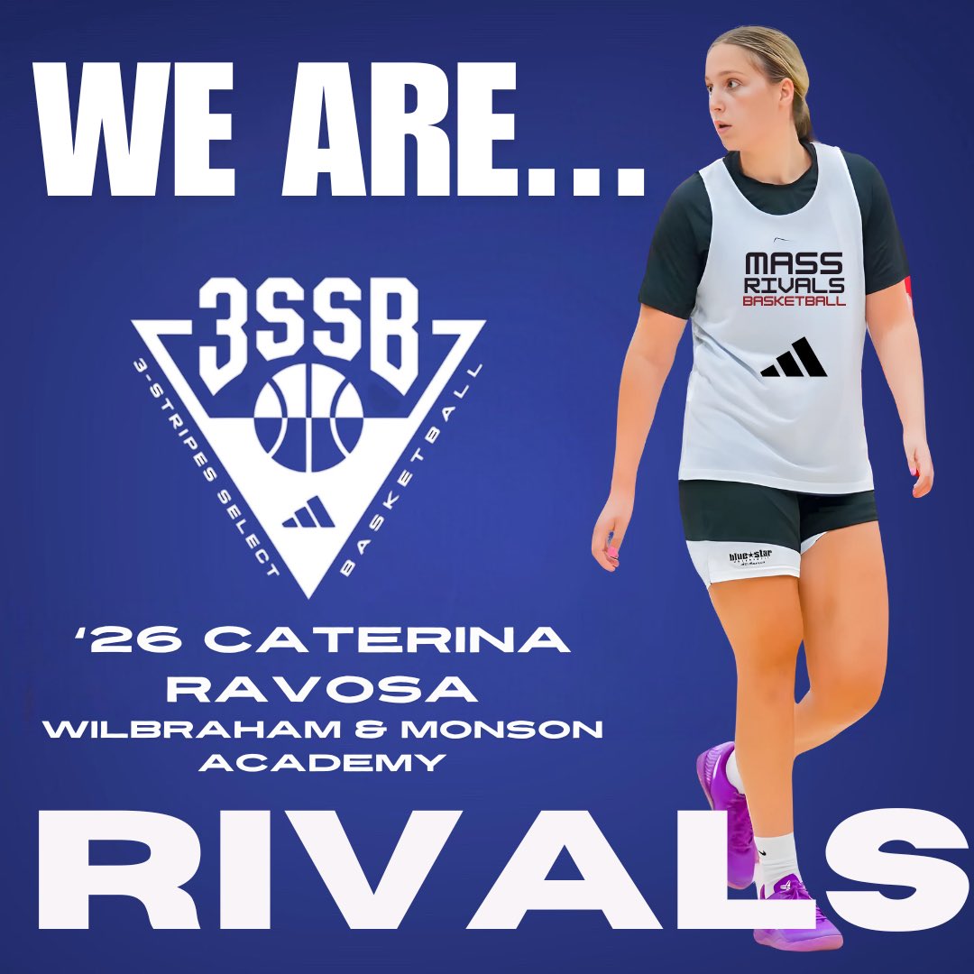 Lady Rivals (@ladyrivals) on Twitter photo Please join us and welcome ‘26 <a href="/caterinaravosa/">Caterina Ravosa</a> 6’4 post comes to us from <a href="/WMAGirlsHoops/">WMA Girls Hoops</a> where she helped lead the Titans to the 2023-24 #NEPSAC class C 🏆 & will compete this year in AA
We look forward to Spring ‘25 <a href="/3SSBGCircuit/">3Stripes Select Basketball Girls Circuit</a> <a href="/IAMCoachU1/">Ushearnda Rae</a> <a href="/NEPSGBCA/">NEPSGBCA</a> <a href="/nehoopjournal/">New England Basketball Journal</a>
#WeAre… Please join us and welcome ‘26 <a href="/caterinaravosa/">Caterina Ravosa</a> 6’4 post comes to us from <a href="/WMAGirlsHoops/">WMA Girls Hoops</a> where she helped lead the Titans to the 2023-24 #NEPSAC class C 🏆 & will compete this year in AA
We look forward to Spring ‘25 <a href="/3SSBGCircuit/">3Stripes Select Basketball Girls Circuit</a> <a href="/IAMCoachU1/">Ushearnda Rae</a> <a href="/NEPSGBCA/">NEPSGBCA</a> <a href="/nehoopjournal/">New England Basketball Journal</a>
#WeAre…