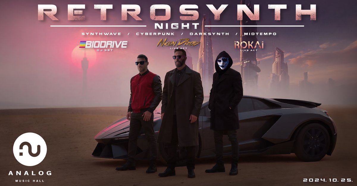 Oct 25 - Budapest 🤘😎🔥🎹