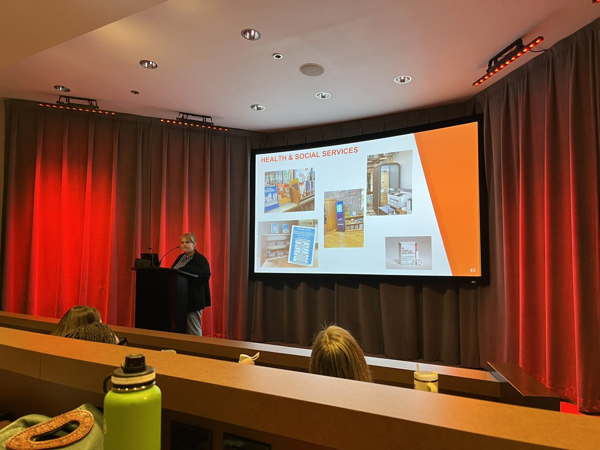 Denise Lyons, KY Department for Libraries &amp; Archives Commissioner, presented at the Stories of Support: Libraries &amp; Child Welfare Solutions conference hosted by the KY Department for Community Based Services on 10/8/24.