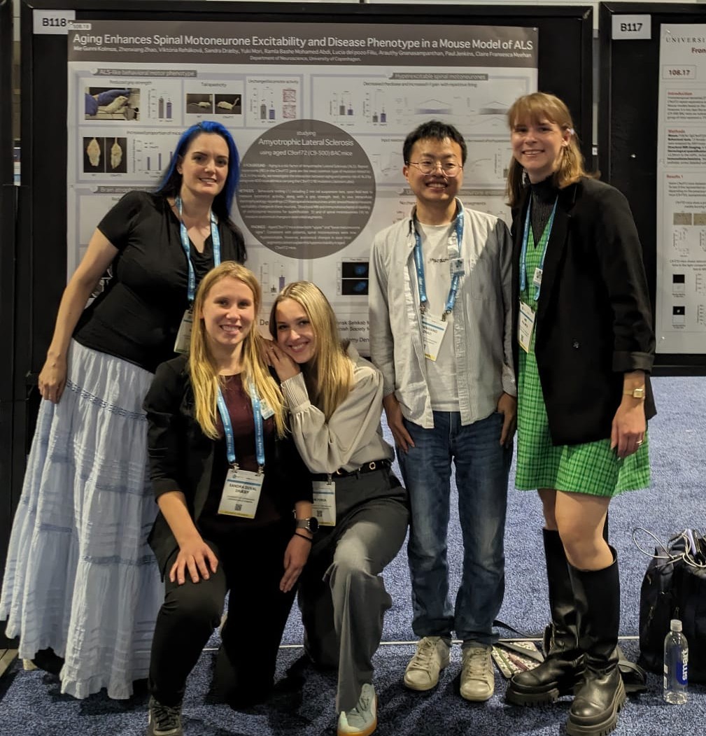 Meehan lab presented 4 posters on our work at #sfn2024 in Chicago. Thanks to all that came and gave great feedback. Proud of this team