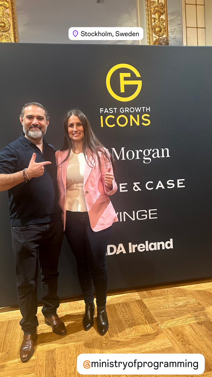 I was honored to be speaking at Fast Growth Icons in Stockholm at the iconic Grand Hotel! 🙌 

Grateful for the opportunity to share my journey and lessons learned from navigating rapid growth with an amazing audience ⭐️

#FastGrowthIcons #Entrepreneurship